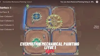 Evermotion Mechanical Painting Liyue No 1 Quick guide | Genshin Impact