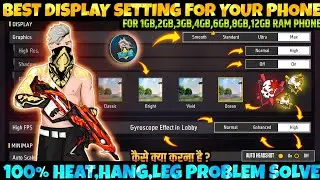 display Setting Free Fire | Pro Player display Setting Free Fire 2024 | Free Fire Max New Setting