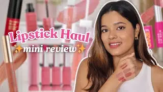 LIPSTICK HAUL! New Lip Products In My Collection, Mini Review