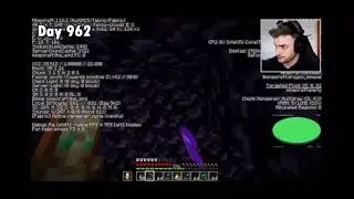 Sb737 Almost dies in 1000 days hardcore Minecraft!!