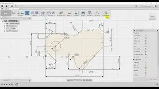 Autodesk Fusion 360 Tutorial - Sketching Exercise 1