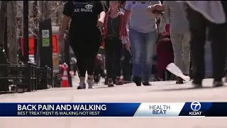 How routine walking can impact back pain