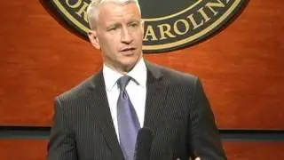 CNN's Anderson Cooper offers advice to future broadcast journalists