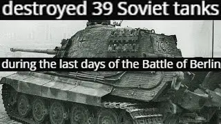 Can One German Tank Save Berlin During WW2?