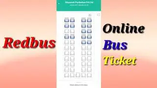 Mobile App Tutorial: How to book tickets using Redbus app? [Bengali]