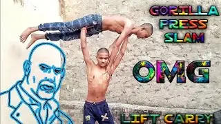 LIFT CARRY & Gorrila Press slam The Rock Challenge Goldberg Official trailer Beast Twins Brothers