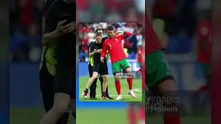 ¡Ronaldo no aguantaba la risa!