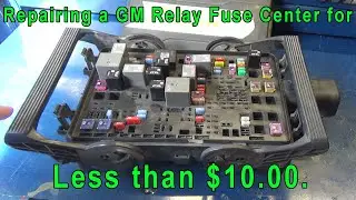 Repairing a $350 2017 Denali Underhood Relay Fuse Box for Less than $10.00.