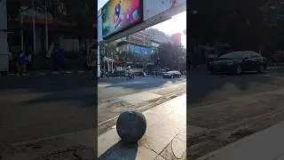 Lari pagi Di hari Minggu di jalanan kota bandung 2023