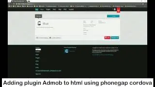 Adding Admob banner ads to html phonegap with cordova nodejs android apk