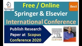 Online Scopus Conference to Publish Paper at Springer and Elsevier #onlineconference