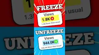 0 Views Problem in YouTube Shorts | How to Unfreeze Youtube Channel | 