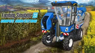 Harvesting Grapes - Farming Simulator 23 Mobile