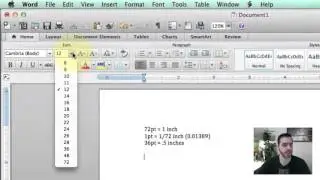 How to Convert Font Size to Inches