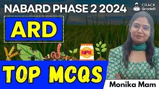 MUST DO - Top ARD MCQs for Phase-2 NABARD Grade A 2024