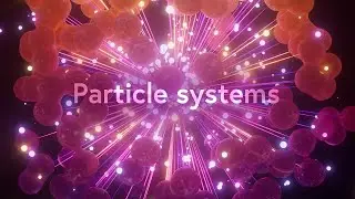 Cinema 4D & Redshift -  Create Abstract visuals using particles (Part 2)