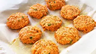 Vegan carrot cutlets without eggs | VERY HEALTHY vegan cutlets