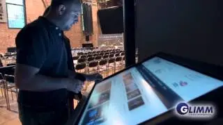 Touch table Zagreb by Glimm