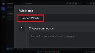 How To Ban Words From Discord Server Using AutoMod