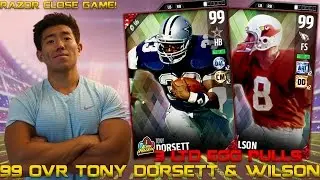 99 OVR EASTER LEGENDS TONY DORSETT & LARRY WILSON! MADDEN 17 ULTIMATE TEAM