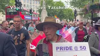 50th Anniversary of Pride in the UK - the Veteran's March - 1 July 2022