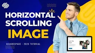 How to create automatic horizontal scrolling images in Squarespace | Squarespace scrolling images