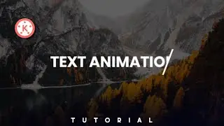 Cinematic Slide Text Intro in Kinemaster 🔥 | Text like SAM KOLDER | Kinemaster Tutorial