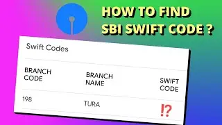 Mai dake swift code-ko mangen❓ || How to find swift code ❓