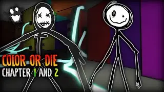 ROBLOX - Color or Die [Chapter 1 and 2] - [Full Walkthrough]