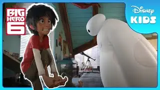 😱 Hiros Toe Injury Drama!  | Big Hero 6 | Disney Kids