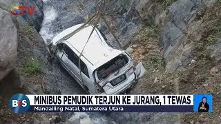 [Indonesia 24 Jam] Minibus Pemudik Terjun ke Jurang di Mandailing Natal - BIS 10/04