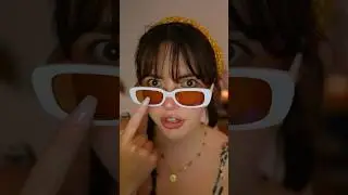 You tried to STEAL my sunglasses ASMR 🏖️🌴🌞👙😎