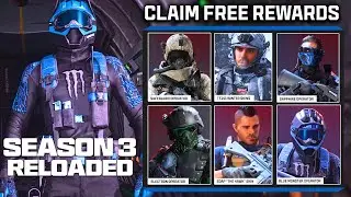 Claim ALL 100+ FREE REWARDS for MW3 Season 3 Reloaded! New Operator Skins, Blueprints, Camos & More