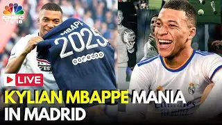 LIVE: Real Madrid Unveils Frances Kylian Mbappe at Bernabeu Stadium | Real Madrid Player | N18G