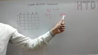 Longest Palindromic Subsequence dynamic programming. standard dynamic programming problem