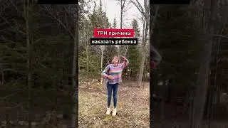 Три причины наказать ребенка