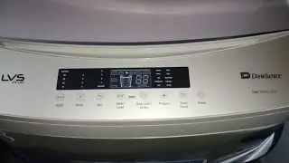 Automatic washing machine chalany ka tarika/ Video Tutorial of Dawlance LVS DWT 270 CLVS+😍🥰