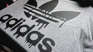 ADIDAS Shirt Made With CRICUT DIY