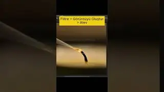 Photoshop İpuçları - Mum Alevi Oluşturmak (Photoshop Tips - Creating a Candle Flame)