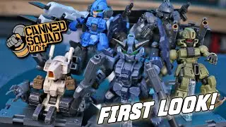 Canned Squad Unit - NEW Mecha Model Kit Series FIRST LOOK!