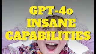 GPT-4o INSANE CAPABILITIES COMPREHENSIVE  PRACTICAL USE CASES DEMO  #openai