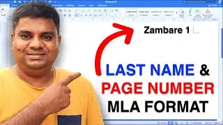 How To Put: Last Name And Page Number On Word (MAC)