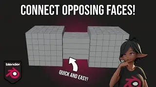 Connect Opposing faces in Blender 4.2!