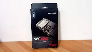 Распаковка Samsung 980 PRO на 1TB