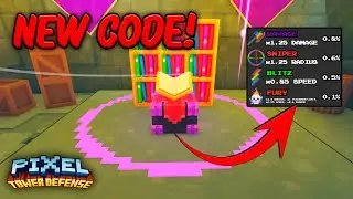 ENCHANTING TABLE!  + NEW CODES | Pixel Tower Defense