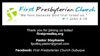 First Presbyterian Church DBQ - 04-17-2025 - Maundy Thursday