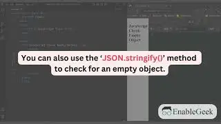 JavaScript Test for Empty Object