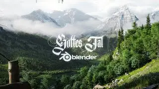 God's Valley - Blender 3D