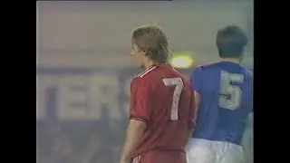 Everton v Liverpool 21/01/1987 part radio commentary