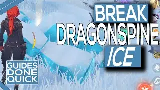 Genshin Impact How To Break Ice In Dragonspine